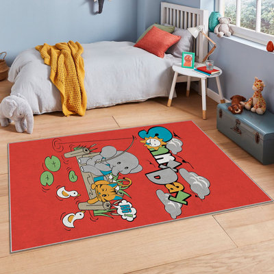 Tapis luxueux en polyester, 5,2 x 7,5 pi | Éponge stratifiée anti-dérapante 740 g / m² pour plus de durabilité | Antibactérien, facile à nettoyer, lavable à la machine à 86 ° F, superbe impression numérique sur tissu de velours