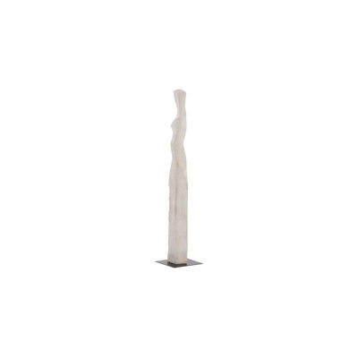 White Stone Cast Women Sculptures