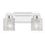 Meuble-lavabo à 2 lumières en chrome 15,75 po Jacqueline-123223220