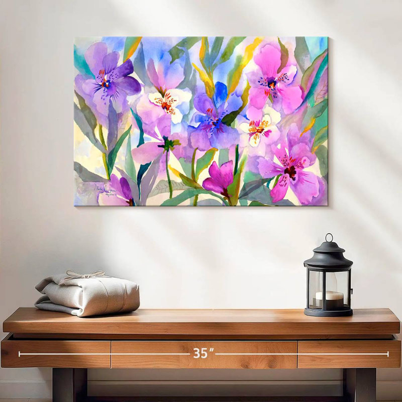 Harnek Iris Fields, 16" H x 24" W