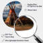 Décoration murale irrégulière en métal Native Tipi Harmony Of Prairies - Native American Art-103975073