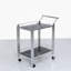 70 cm Tea Wine Serving Cart for Kitchen Accessories, Drinks Trolley with Wheels