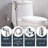 Elongated Hand Held Bidet with Faucet