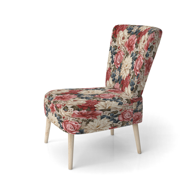 Chaise d'appoint rembourrée Beige