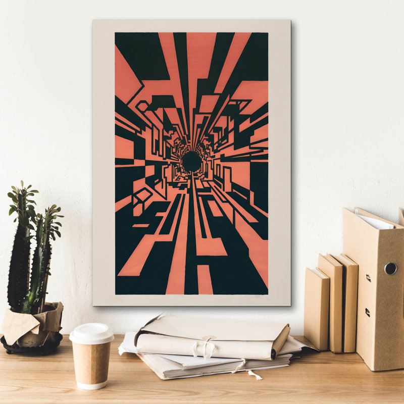 "George Warp Hole" par Andreas Magnusson, art mural George George, 12 po x 16 po, H 26 po x l 18 po x P 0,75 po