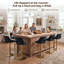 Bar Stools Velvet Modern Chic Swivel Upholstered Counter Stools with Hollow Backrest for Home-401899888