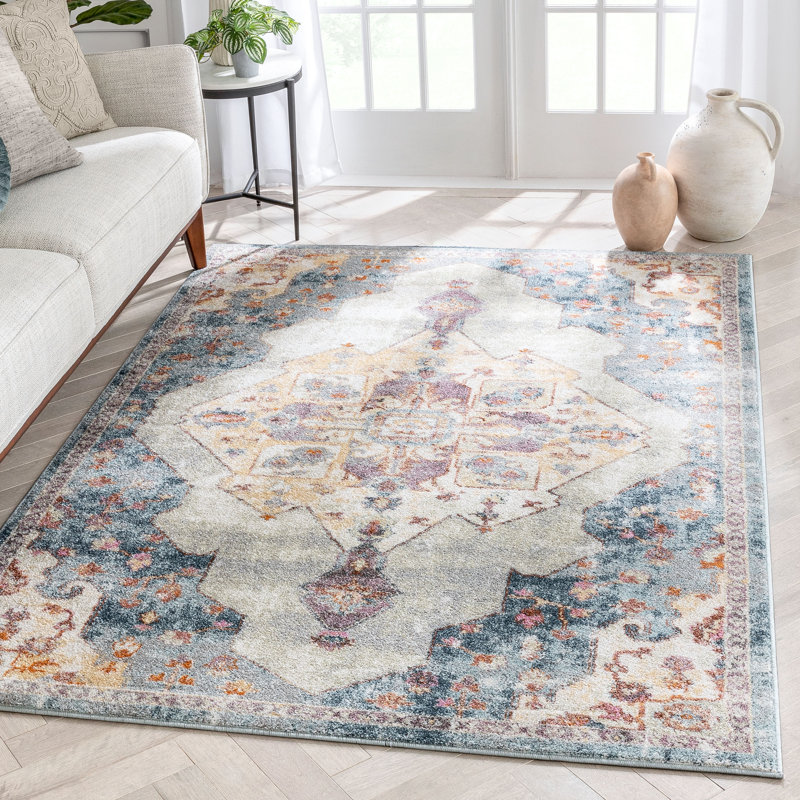Rodeo Southwestern Synthetic Area Rug, Rectangle 160 x 220cm