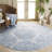 Arrabella Jessa Ikat Gray/Blue Area Rug-33077961