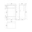 Fusion Fitted Furniture - 50.5cm Toilet Unit-127113743-139183525