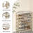 Rustic Style Metal Shoe Rack