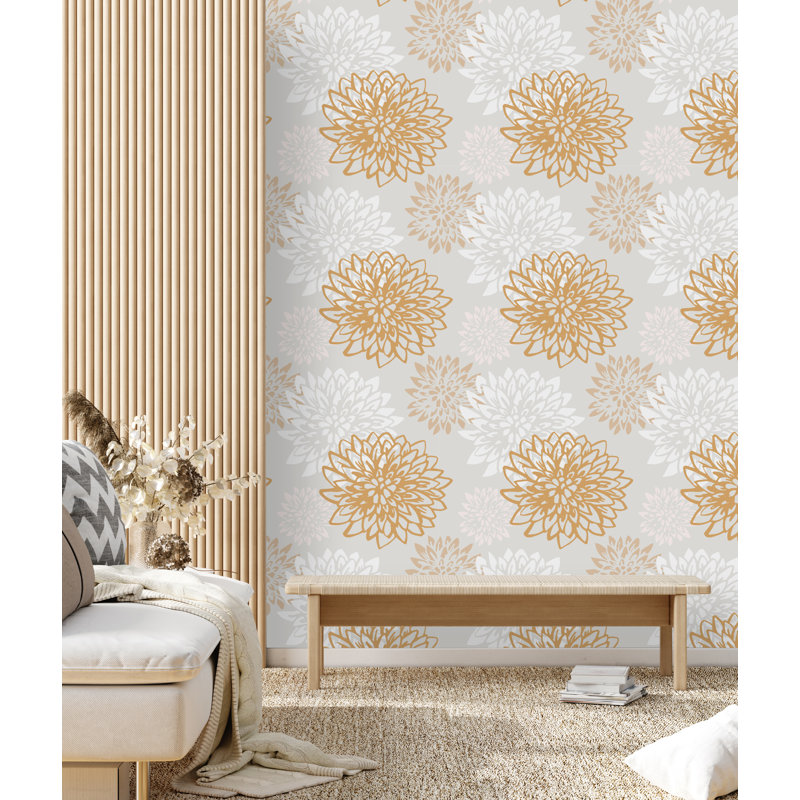 Panneau de papier peint, L 18,75 po x L 25 po, Vinyle