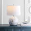 Lampe de table crème 21 po