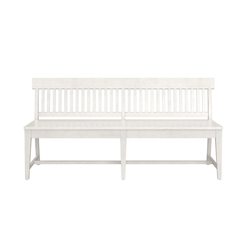 Banc de salle à manger Haidel, Blanc