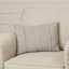 Charleston Embroidered Cotton Throw Pillow
