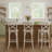 Daleesa White Counter Stool