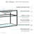 Pierre 30 Single, Open Shelf, Metal Frame Bathroom Vanity-470872896