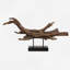 Branche de sculpture dorée