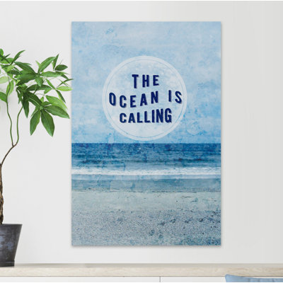 Paradise Sentiment II - Print on Canvas