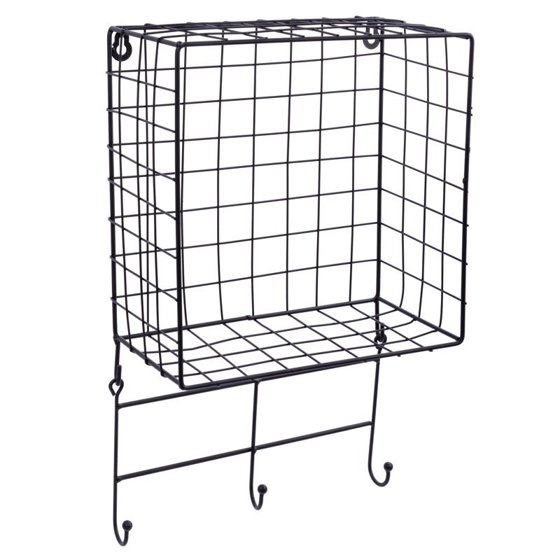 Isaak 2 Piece Metal Accent Shelf