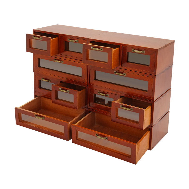 15.7X23.6X7" 12-Grid Desktop Organizer With Handles