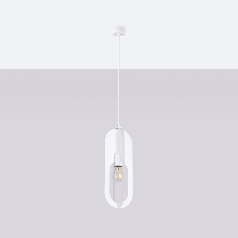 Bernold 1 - Light Stainless Steel Pendant