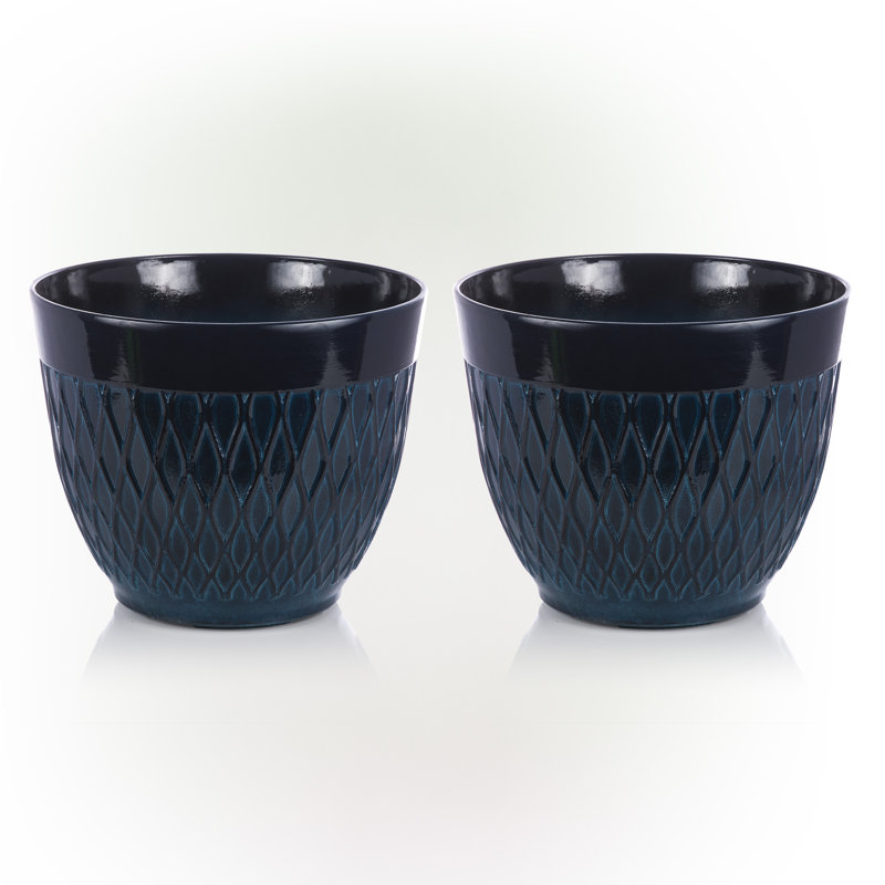 Shiye Pot Planter, Blue