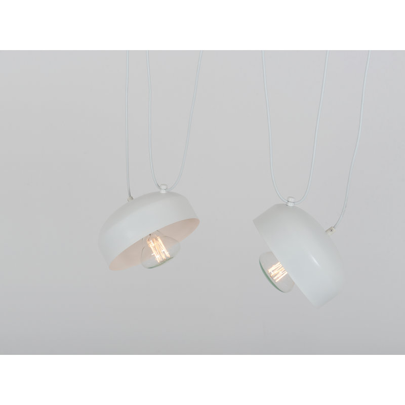 Allan 2 - Light Unique/Statement Pendant, White