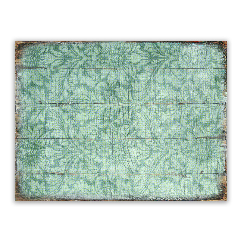 Décoration murale à motif de blocs de bois rustiques, H 12 po x l 18 po x p 1,5 po