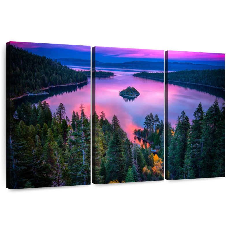 Alvord Lake Tahoe, Sierra Nevada, H 20 po x l 33 po