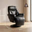 HOMCOM Manual Recliner Chair with Footrest Adjustable Backrest Black