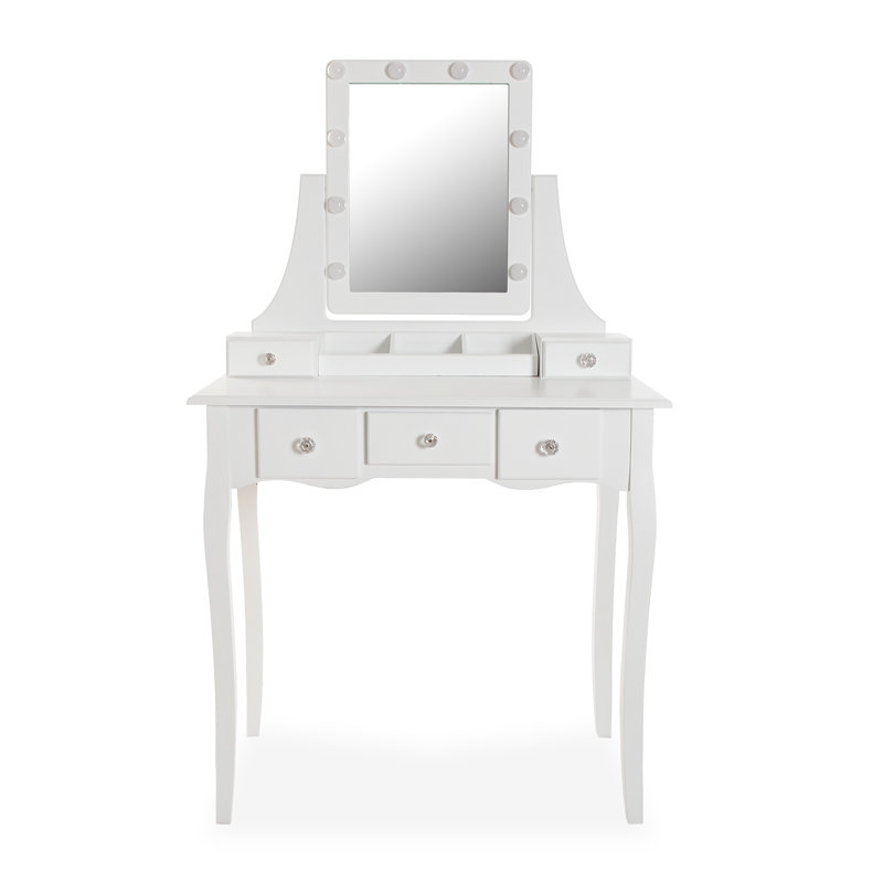 Asotin Dressing Table with Mirror