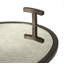 Table de bout avec rangement en verre Erma-1619580547
