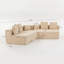 Canapé modulaire surdimensionné surdimensionné en tissu Teddy-305570392