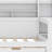 Wooden Daybed With Storage Shelves,Two Storage Drawers And Study Desk-1338937603