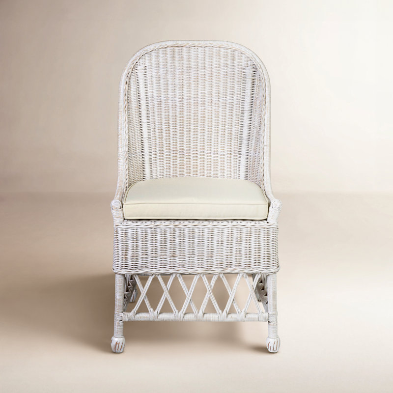 Janessa Upholstered Side Chair, White