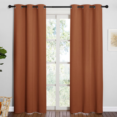 Rideaux occultant pour chambre à coucher / salon Parkview obscurcissant avec œillets drapés modernes
