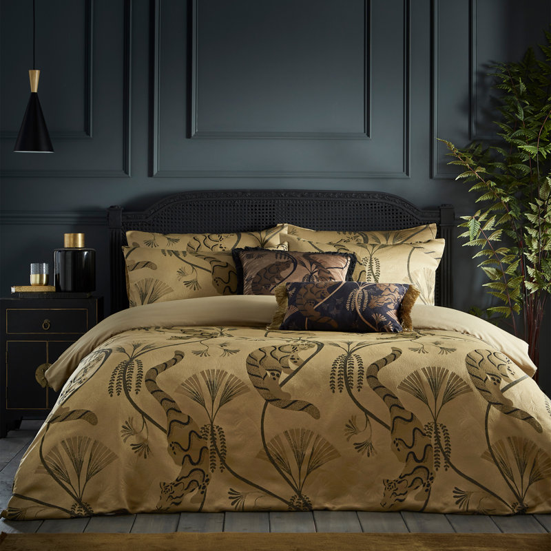 Moondusk Cotton Blend Duvet Cover Set with Pillowcases, 137 x 200 cm - 1 Standard Pillowcase