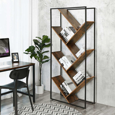 178.5cm H x 77.5cm W Metal Bookcase
