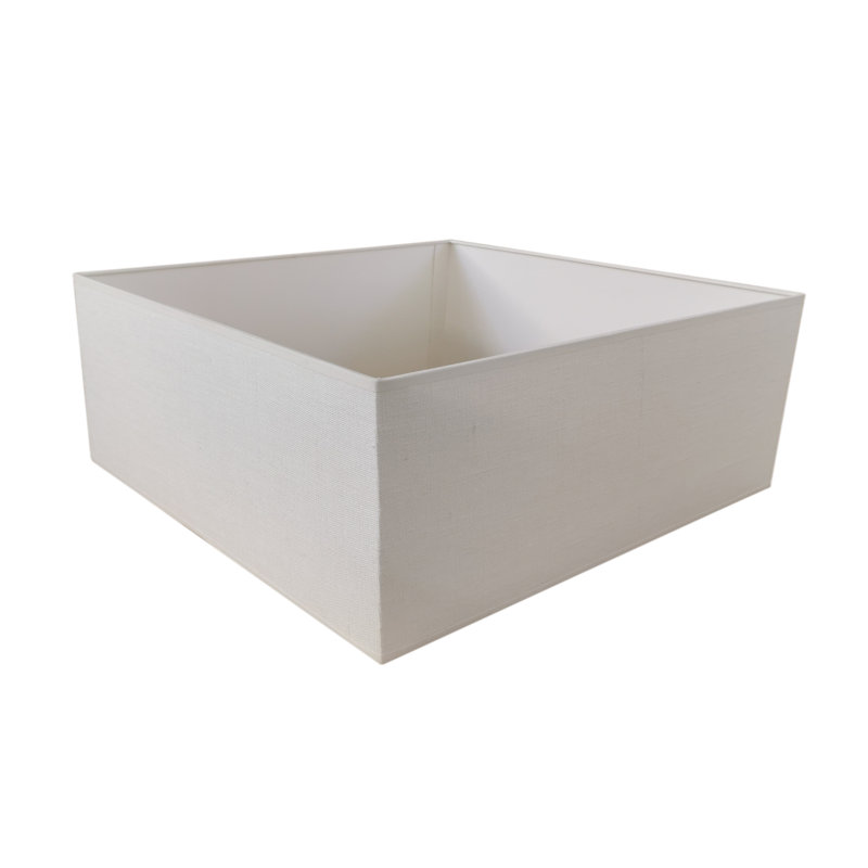 25cm H Linen Square Lamp Shade ( Uno )