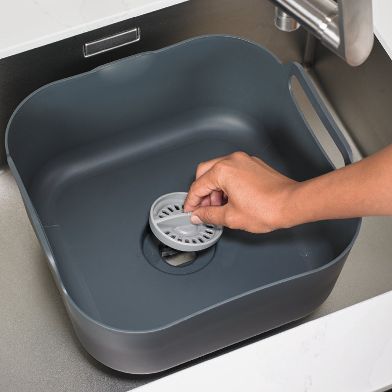 Recycled Washing Up Bowl - Made in UK, Dark Grey