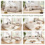 8 Seats Oversized Modular Sectional Compression Modular Sofa Curved Design-1670125934