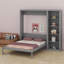 Lit escamotable mural avec tablettes Murphy-772397044