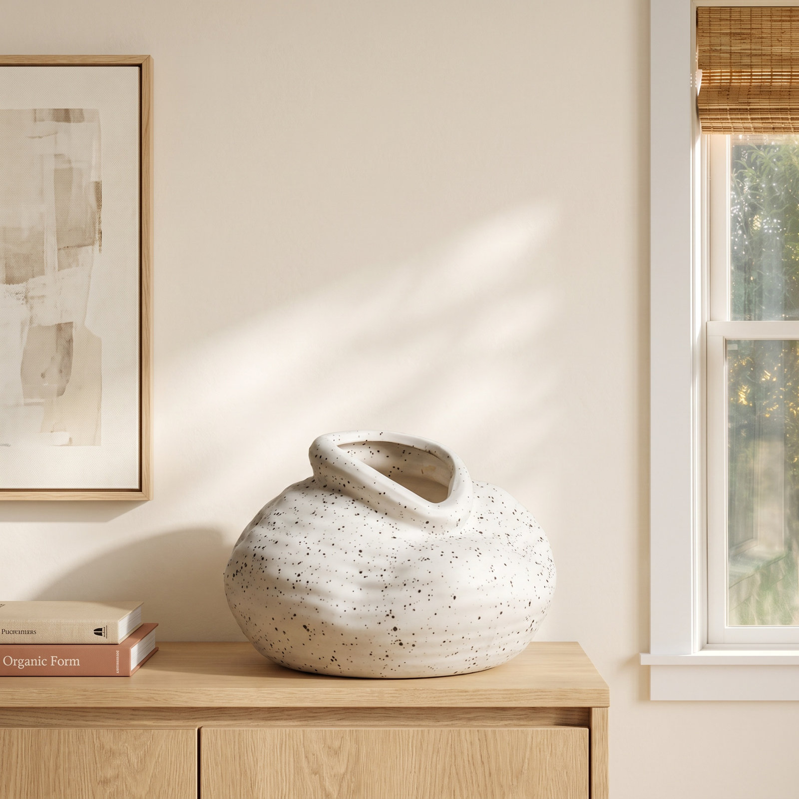 Mori 4.72'' Handmade Ceramic Table Vase