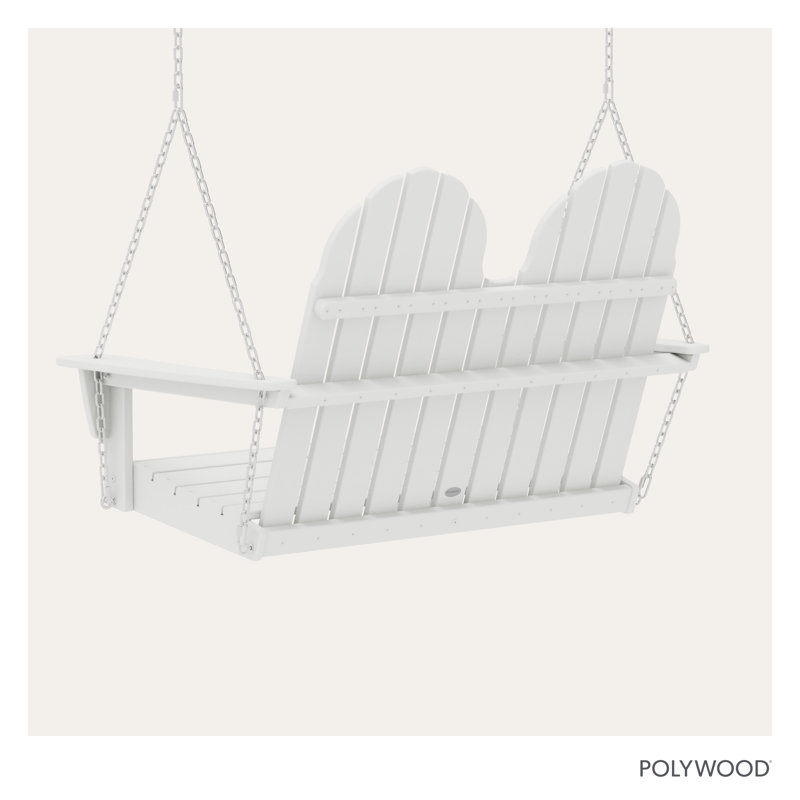 Vineyard Adirondack 48" Swing, White