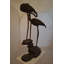 Bronze Pair of Flamingos Fountain