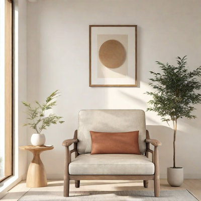 Canapé moderne simple en bois massif