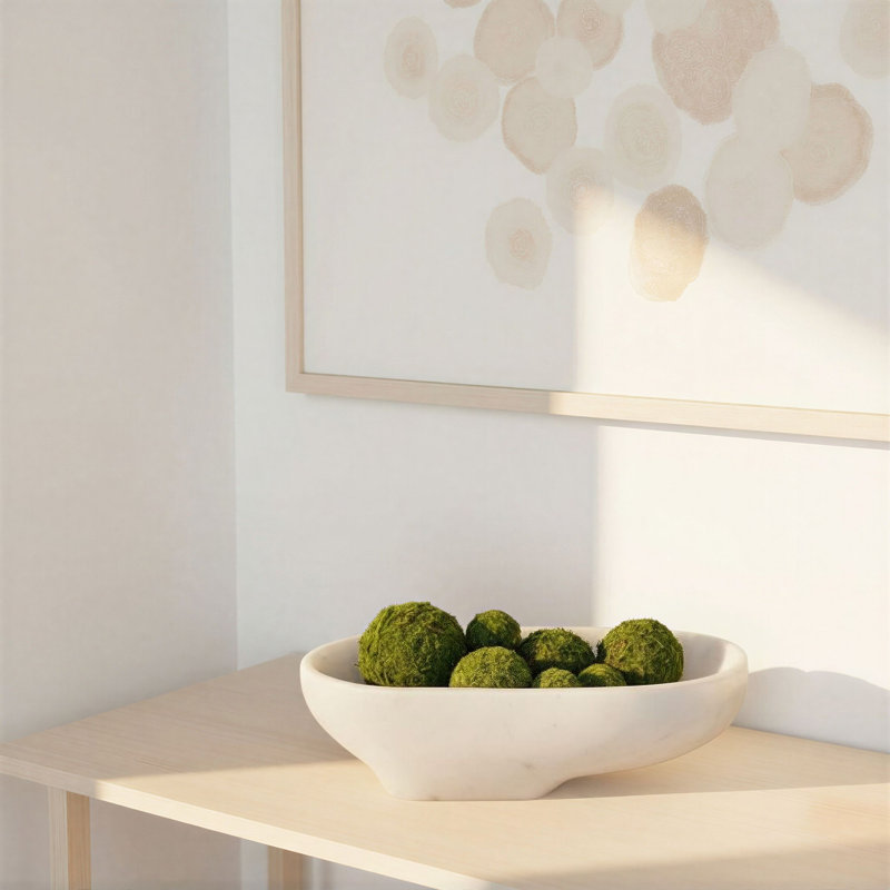 Bol décoratif en marbre