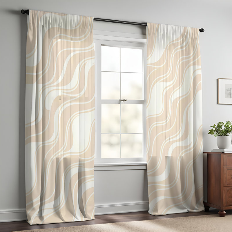 Window Curtains, 56" W x 78" L