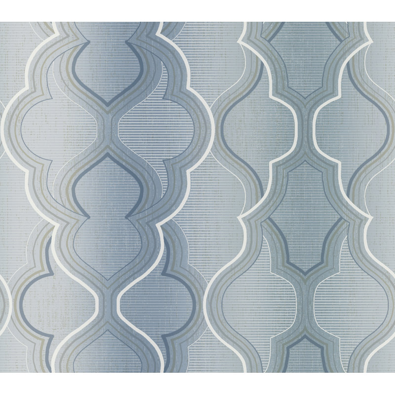 Rouleau de papier peint L 27 pi x l 27 po, Bleu