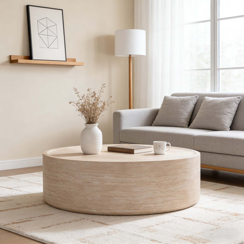 Table basse 39,37 po, H 12,01 po x L 39,37 po x l 39,37 po